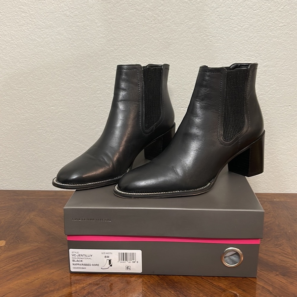 VINCE CAMUTO Jentilly Black boot Size 8M - Picture 11 of 12